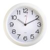 Часы настенные круглые Классика,  белый обод, 29х29 см  микс фото 3