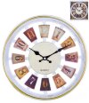 Часы настенные круглые Home art «РУЛЕТКА СВЕТЛЫЙ» 30,5 см фото 1