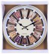 Часы настенные круглые Home art «РУЛЕТКА СВЕТЛЫЙ» 30,5 см фото 3