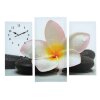 Часы настенные модульные «Цветок на камнях», 60 x 80 см фото 1