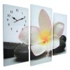 Часы настенные модульные «Цветок на камнях», 60 x 80 см фото 3