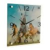 Часы настенные, серия: Животный мир, Лошади, 35х35  см, микс фото 2