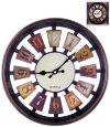 Часы настенные круглые Home art «РУЛЕТКА ТЕМНЫЙ» 30,5 см фото 1