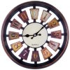 Часы настенные круглые Home art «РУЛЕТКА ТЕМНЫЙ» 30,5 см фото 2