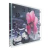 Часы настенные, серия: Цветы, Орхидея на камнях, 30х40  см, микс фото 2