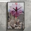 Часы настенные, серия: Город, Мегаполис, 1 АА, плавный ход, 37х60 см фото 1