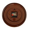 Часы настенные круглыеПаркет, коричневый обод, 23х23 см  Рубин фото 3