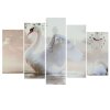 Часы настенные модульные «Белый лебедь», 80 x 140 см фото 1