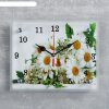 Часы настенные, серия: Цветы, Ромашки, 20х25  см, микс фото 1
