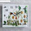 Часы настенные, серия: Цветы, Ромашки, 20х25  см, микс фото 2