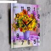 Часы настенные, серия: Цветы, Полевой букет, 25х25  см, микс фото 2
