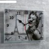 Часы настенные, серия: Город, Мэрилин Монро в Париже, 25х35  см, микс фото 2