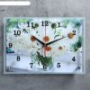 Часы настенные, серия: Цветы, Ромашки в прозрачной вазе25х35 см, микс фото 1
