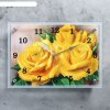 Часы настенные, серия: Цветы, Розы, 25х35  см, микс фото 1