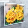 Часы настенные, серия: Цветы, Розы, 25х35  см, микс фото 2