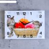 Часы настенные, серия: Животный мир, Котята, 25х35  см, микс фото 1