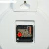 Часы настенные Классика с зеркалом, d=40 см, корпус белый, плавный ход фото 3