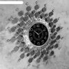 Часы настенные, серия: Ажур, Пичентино  d=70 см, d=24 см, 1 АА, плавный хо фото 2
