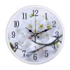 Часы настенные Цветение яблони, Рубин, микс 25х25 см фото 1