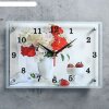 Часы настенные прямоугольные Цветы в вазе, 25х35 см фото 1