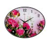 Часы настенные, серия: Цветы, Розовые розы, 35х46 см фото 1