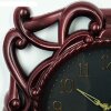Часы настенные, серия: Интерьер, Рузана, бордо, d=35 см фото 3
