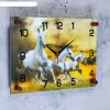 Часы настенные, серия: Животный мир, Кони, 25х35  см, микс фото 2