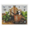 Часы настенные, серия: Интерьер, Японский чайный набор, 20х25  см, микс фото 1