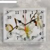 Часы настенные, серия: Цветы, Орхидея, 20х25  см, микс фото 1