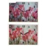 Часы настенные, серия: Цветы, Тюльпаны, 25х35  см, микс фото 3