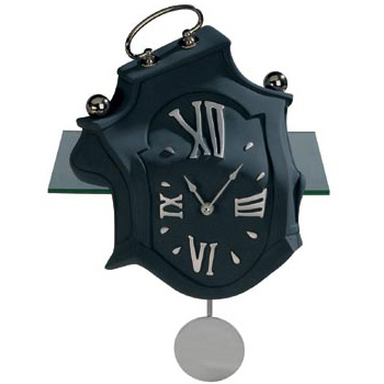 Часы на полку Время ретро с маятником  фото 1