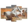 Часы настенные модульные «Пара лошадей», 80 x 140 см фото 1