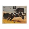 Часы настенные, серия: Животный мир, Чёрный конь, 40х56 см микс фото 2