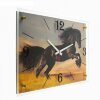 Часы настенные, серия: Животный мир, Чёрный конь, 40х56 см микс фото 3