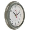 Часы настенные Классика, Рубин, серый обод  21х21 см фото 2