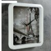 Часы настенные квадратные Эйфелева башня, 30х30 см  Рубин фото 2