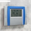 Часы настенные электронные: будильник, термометр, календарь 3 ААА, формат  фото 6