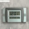 Часы настенные электронные: будильник, термометр, календарь 2 ААА, формат  фото 1