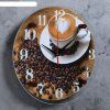 Часы настенные, серия: Кухня, Чашка с кофе, 30х30  см, микс фото 2