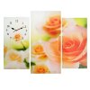 Часы настенные модульные «Розовые розы», 60 x 80 см фото 1