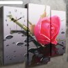 Часы настенные модульные «Розовая роза», 60 x 80 см фото 2