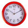 Часы настенные круглые Классика, d=30 см, красные фото 1