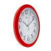 Часы настенные круглые Классика, d=30 см, красные фото 3