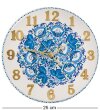 KH-10/1 Часы с хохломской росписью настенные 22х250 фото 1