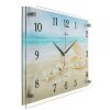 Часы настенные, серия: Море, Ракушки на песке, 30х40 см фото 3