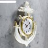Часы настенные, серия: Море, Якорь, бело-золотые,  39 см фото 2