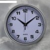 Часы настенные, серия: Классика, Эми d=19 см, плавный ход, 1 АА, серебрист фото 1