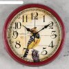 Часы настенные, серия: Животный мир, Хохлатка, d=33.5 см микс фото 1