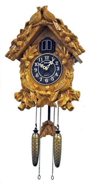 Настенные часы с кукушкой Sinix 685B фото 1