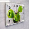 Часы настенные, серия: Кухня, Яблоки, 25х35  см, микс фото 2
